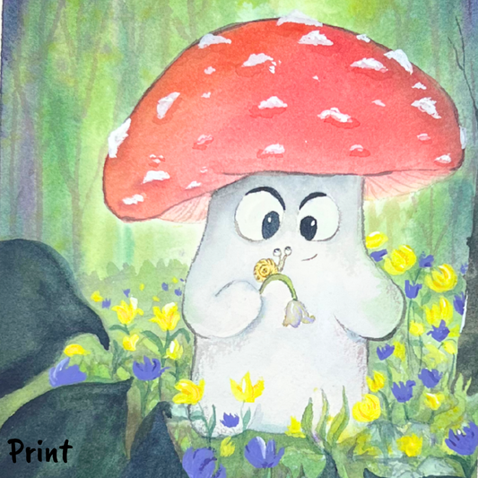 Piper Meets Snail - PRINT